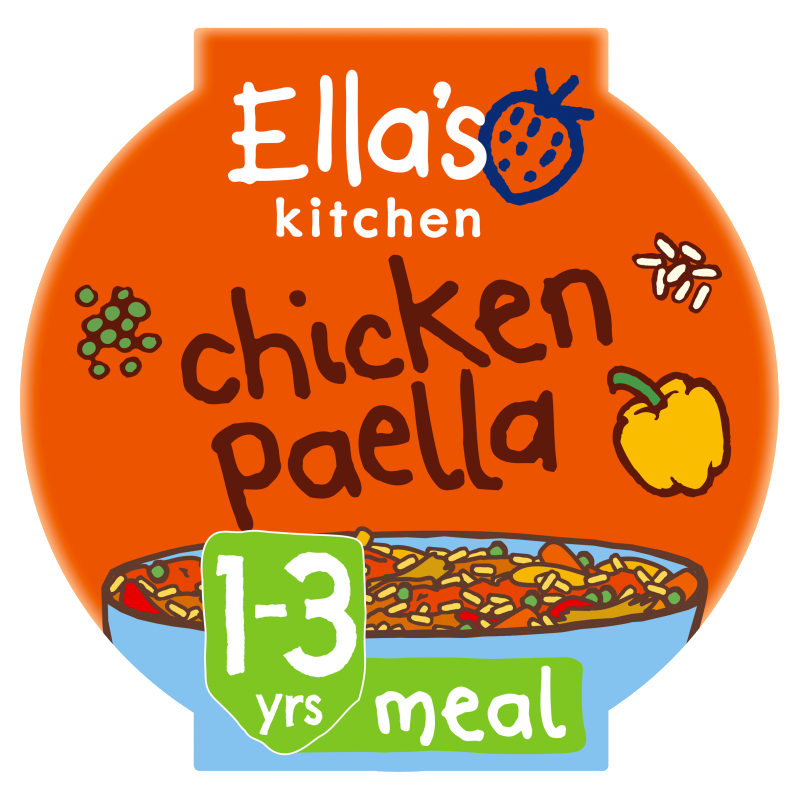 Ellas kitchen chicken paella pot 1 3 years front of pack O